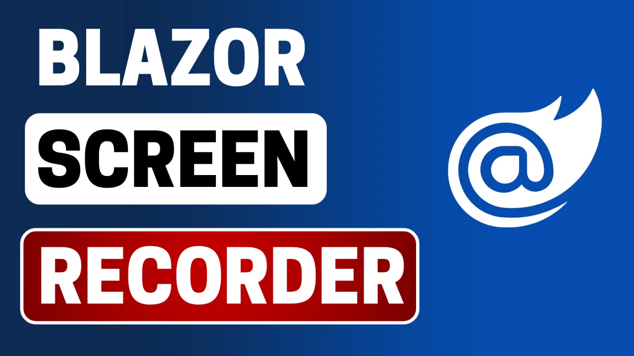 Blazor Screen Recorder